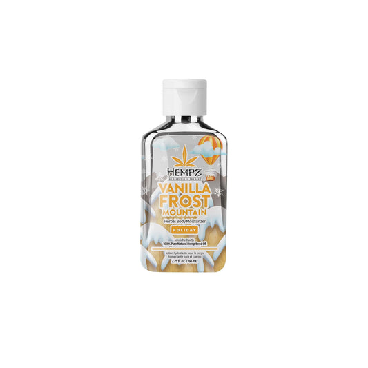 Limited Edition Vanilla Frosted Mountain Herbal Body Moisturizer 2.25 oz.
