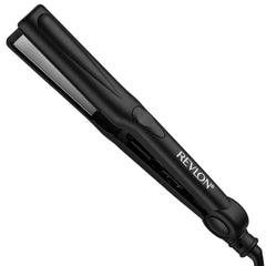 Revlon RVST2084F Ceramic Tourmaline Flat Iron,1 Inch Plates, 30 Heat Settings, Dual Voltage, Fast Heat Up, All Hair Types, Black