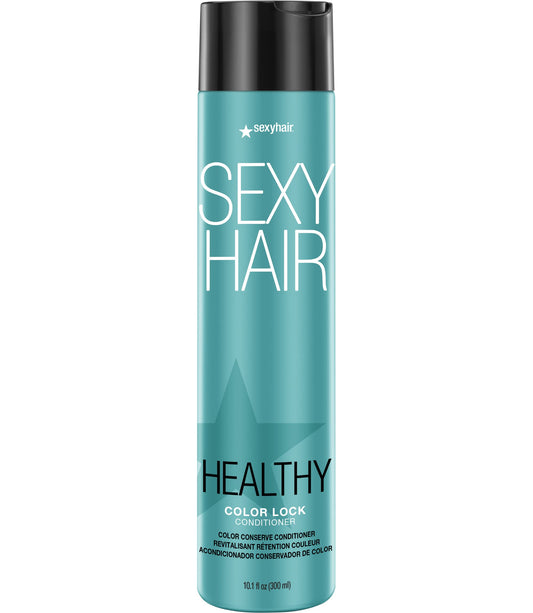 SexyHair Healthy Color Lock Color Conserve Conditioner, 10.1 Oz | Color Safe | SLS and SLES Sulfate Free | All Hair Types