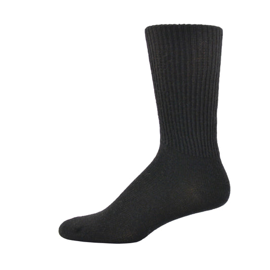 The Simcan Comfort Sock Merino Wool Crew, Diabetic Sock, Non Binding | Moisture Wicking | Loose Fit | Smooth Toe