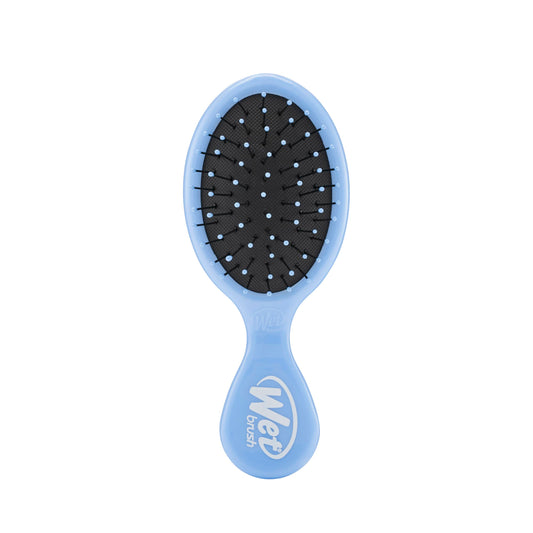Wet Brush Squirt Detangler Hair Brushes - Free Spirit, Sky - Mini Detangling Brush with Ultra-Soft IntelliFlex Bristles Glide Through Tangles with Ease - Pain Free Comb for All Hair Types