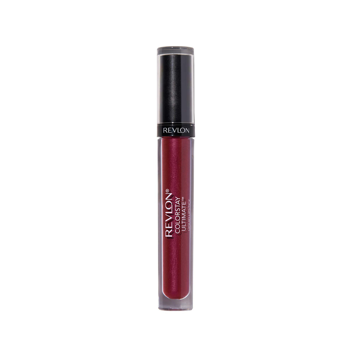 Revlon Liquid Lipstick, Face Makeup, ColorStay Ultimate, Longwear Rich Lip Colors, Satin Finish, 040 Brilliant Bordeaux, 0.07 Oz/ 3ml