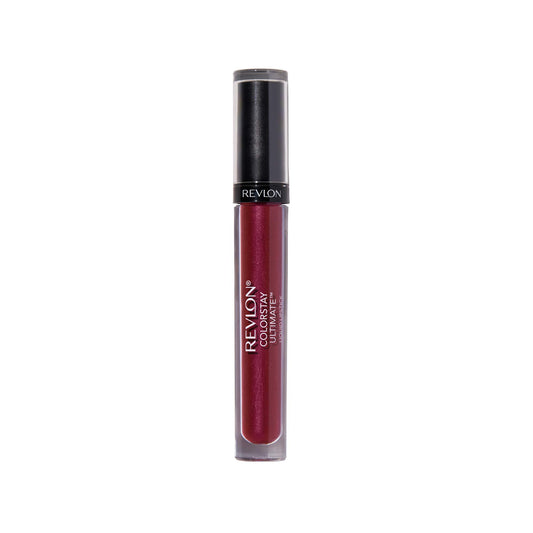 Revlon Liquid Lipstick, Face Makeup, ColorStay Ultimate, Longwear Rich Lip Colors, Satin Finish, 040 Brilliant Bordeaux, 0.07 Oz/ 3ml