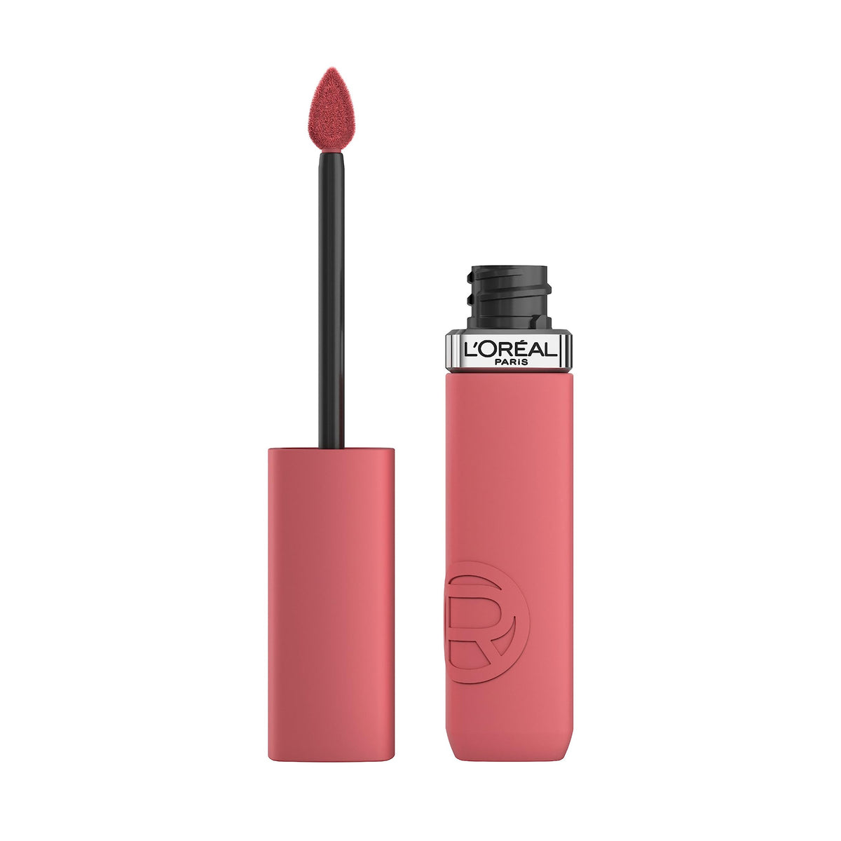L’Oréal Paris Infallible Matte Resistance Liquid Lipstick, Lipstick for Women, Powdery Matte Finish & Infused with Hyaluronic Acid, 120 Major Crush, 1 Count