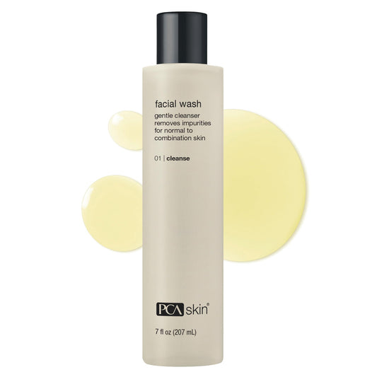 PCA SKIN Gentle Hydrating Face Wash - Oil-Free Daily Foaming Facial Cleanser with Moisturizing Lactic Acid for All Skin Types, Especially Acne Prone & Oily Skin (7 fl oz)