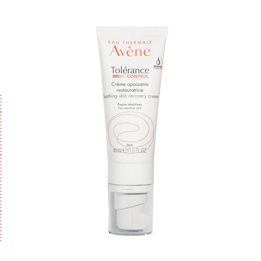 Eau Thermale Avene Tolerance Control Soothing Skin Recovery Balm, for hypersensitive, dry to very dry skin, tube with sterile pump, replacing Skin RECOVERY, 40 ml
