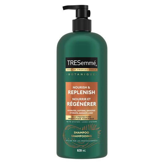 TRESemme Botanique Nourish & Replenish Shampoo for dry hair + Coconut Extract formulated with Pro Style Technology™ 828 ml