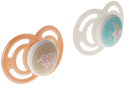 Perfect Pacifiers (2 Pack), 6+ Months, Girl
