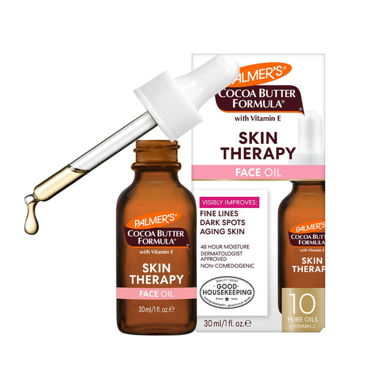 Palmer's Cocoa Butter Formula Moisturizing Skin Therapy Oil for Face with Vitamin E, Rosehip Fragrance, 1 Ounce