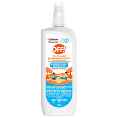 OFF! FamilyCare Insect & Mosquito Repellent Spray, DEET Bug Spray for Camping Hiking Hunting, Bug Repellent, Safe for Clothing, Multi-Bug Protection, Black Flies Ticks Gnats, Summer Fresh, 250mL