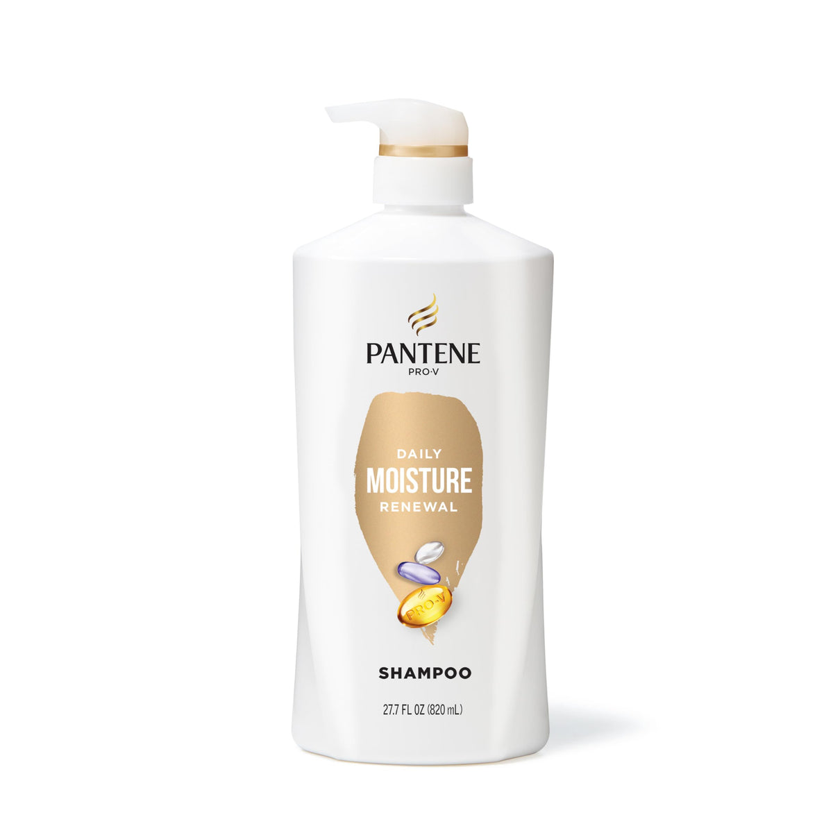 Pantene Daily Moisture Renewal 72 HR Lush Moisture Shampoo, 820 mL