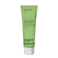 ATTITUDE Nourishing Hair Conditioner, Made in Canada, For Dry and Damaged Hair, Naturally Derived Ingredients, Vegan Detangler, Dermatologically Tested, Grapeseed Oil and Olive Leaves, 240 mL