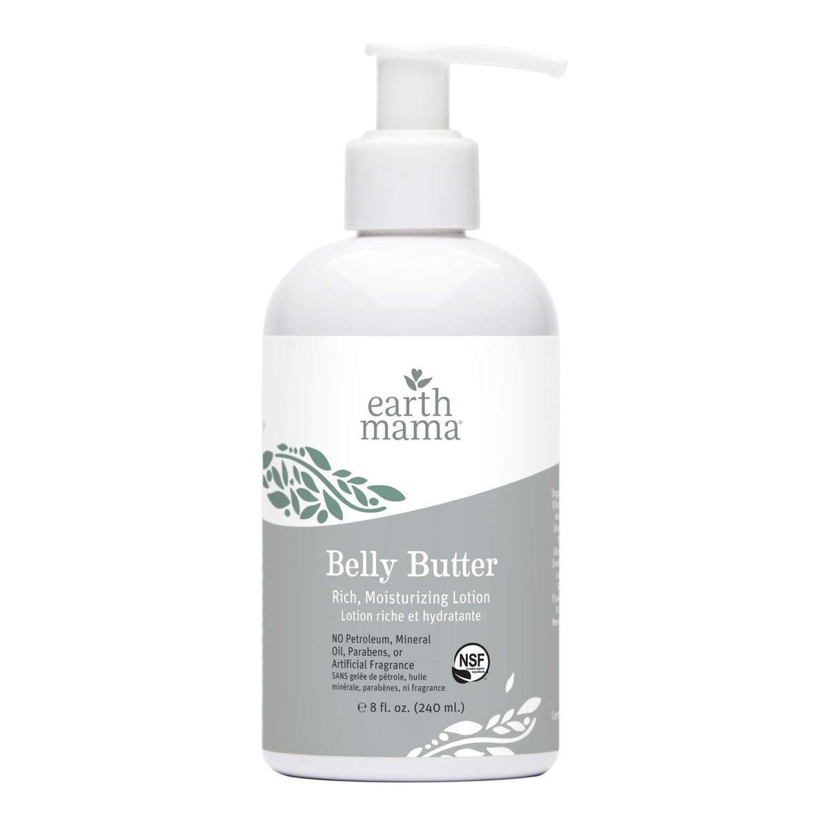 Earth Mama Belly Butter for Pregnancy & Skin Moisturizer For Sensitive Skin, 240ml