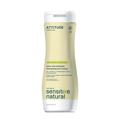 ATTITUDE Color Care Hair Shampoo for Sensitive Dry Scalp, Made in Canada, EWG Verified, Soothing Oat, Protects Color, Naturally Derived Ingredients, Vegan and Plant-Based, 473 mL