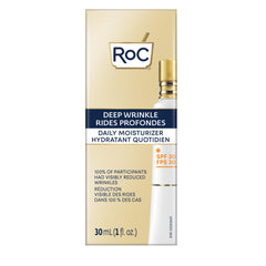 RoC Retinol Correxion Deep Wrinkle Daily Moisturizer SPF 30 1oz