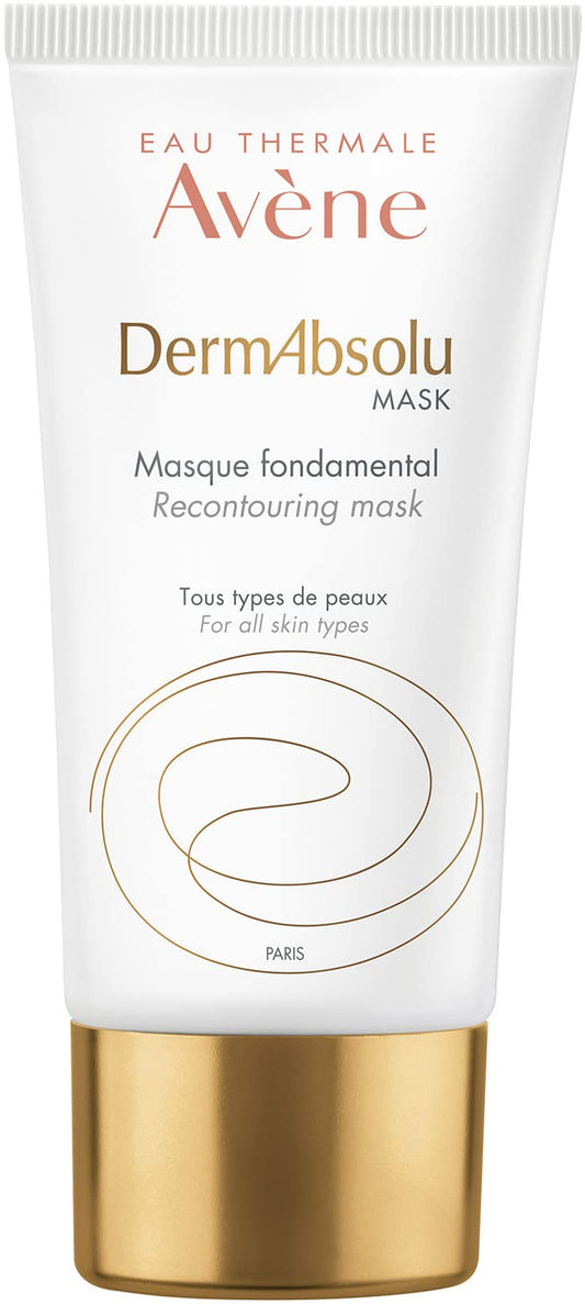 Eau Thermale Avène DermAbsolu Fundamental MASK, Radiance and Glow mask, with Pro-vitamin C, Niacinamide, 75 ml