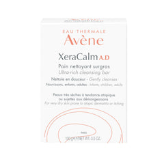Eau Thermale Avene Xeracalm A.D Ultra-Rich Cleansing Bar for Atopic Dermatitis-Prone Skin, Eczema-Prone Skin, Fragrance-Free, 100 g