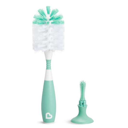 Munchkin Bristle Bottle Brush, Blue