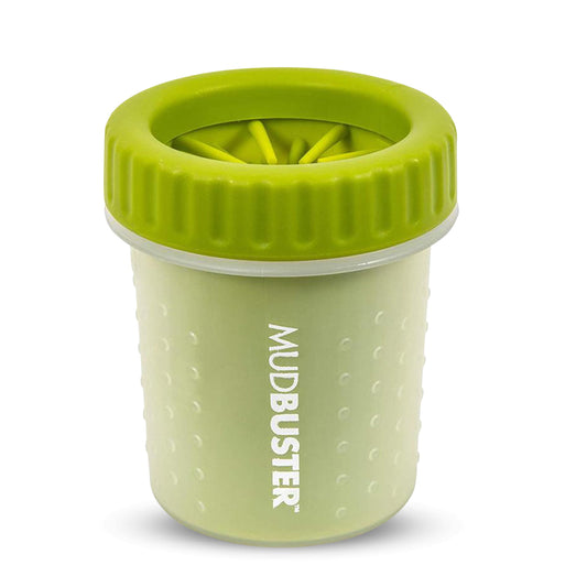Dexas Green Small Dog Paw Cleaner for Dogs - Premium Quality Pet Supplies and Dog Accessories - Cleans Mud and Dirt - Easy to Use and Clean - Patented Product - BPA Free