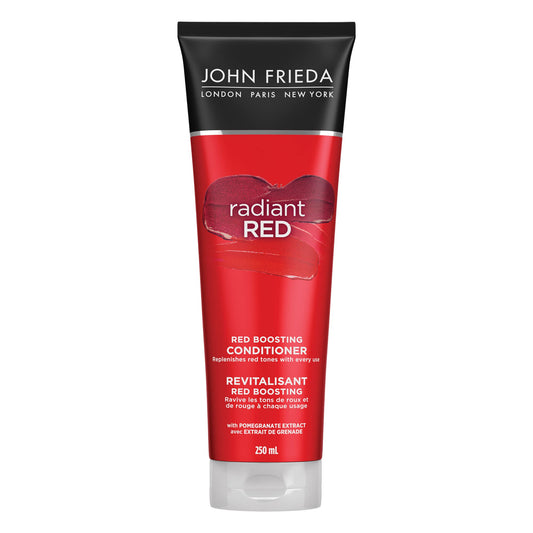 John Frieda Radiant Red Boosting Conditioner for Replenished Natural Red Tones (250 mL)