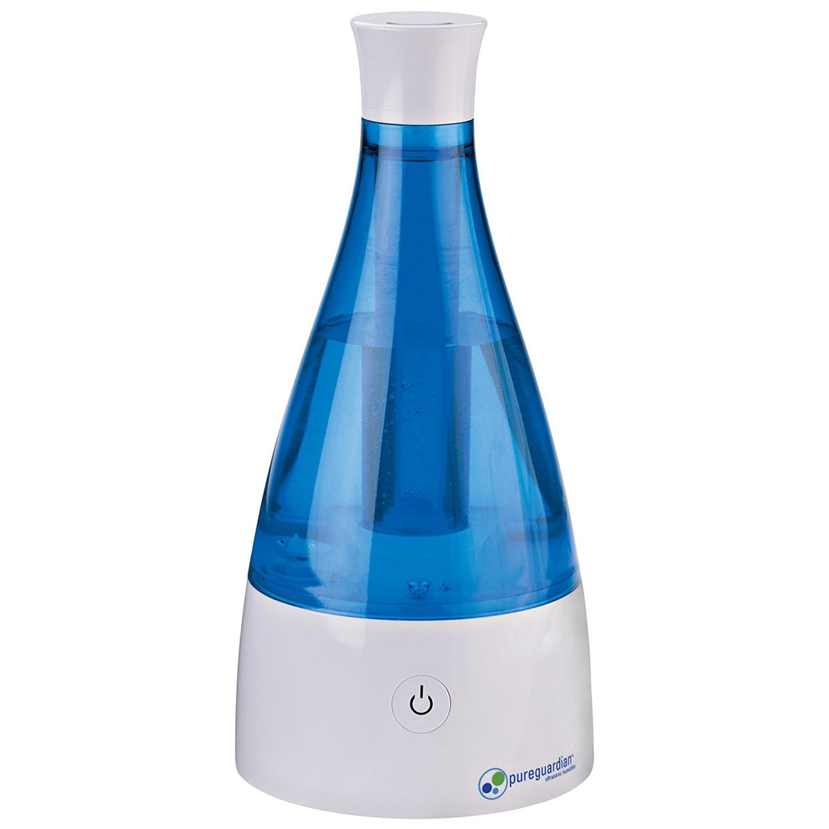 PureGuardian H920BL Ultrasonic Cool Mist Humidifier for Bedrooms, Babies Nursery,Quiet, Filter-Free, Up to 10 Hour Run Time , Blue/White