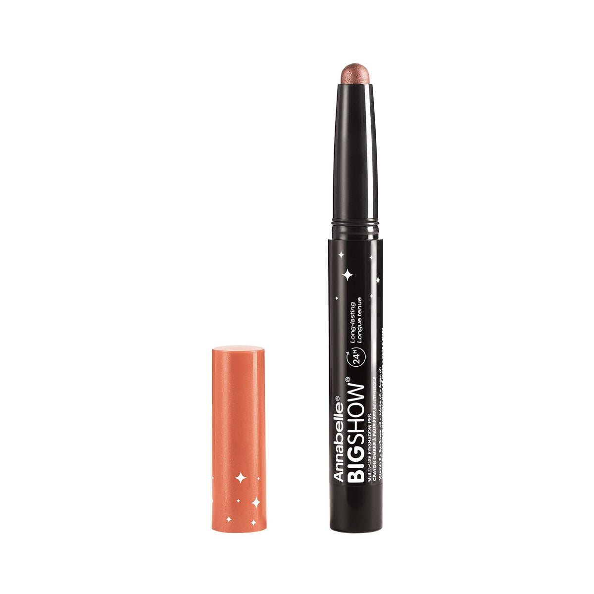 Annabelle Bigshow Multi-Use Eyeshadow Pen, 03 Whisky, Highly Pigmented, Long-Lasting, Waterproof, Transfer-Proof, Smudge-Proof, Paraben-Free, Fragrance-Free, Vegan, Cruelty-Free, 1.3 g