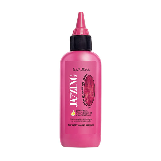 Clairol Professional Jazzing Semi-Permanent Hair Color, No.056 Cherry Cola, 3 Fl Oz | 89 ml
