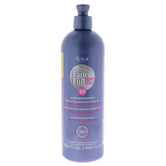 Roux Fanci-Full Rinse Instant Hair Color - 49 Ultra White Minx Hair Color Unisex 15.2 oz