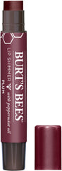 Burt's Bees Lip Shimmer, 100% Natural Origin Lip Gloss, Tinted Lip Colour, Get Soft and Hydrated Lips- Pack of 1 - Plum