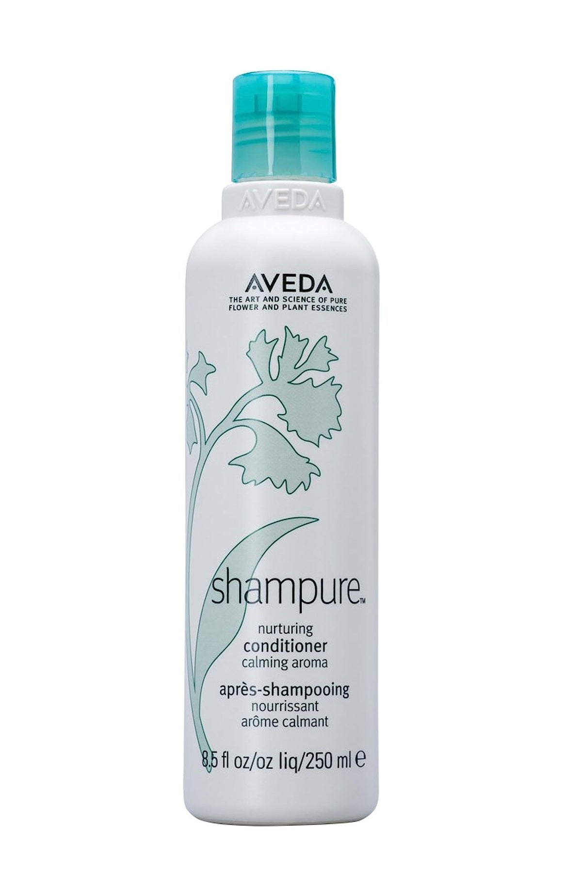 Aveda Shampure Nurturing Conditioner for Fine to Medium Hair | Lightweight Conditioner | 98% Naturally Derived* | Calming Aroma of Lavender & Ylang Ylang, 250ml