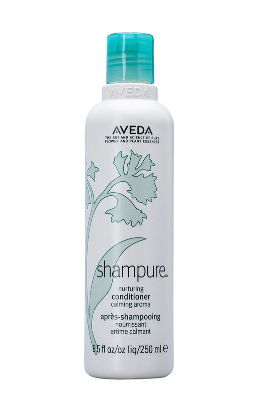 Aveda Shampure Nurturing Conditioner for Fine to Medium Hair | Lightweight Conditioner | 98% Naturally Derived* | Calming Aroma of Lavender & Ylang Ylang, 250ml