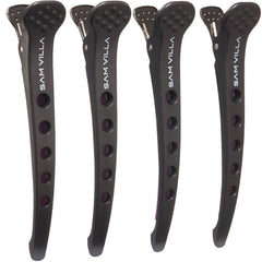SAM VILLA Dry Sectioning Hair Clips with No-slip Silicone Band