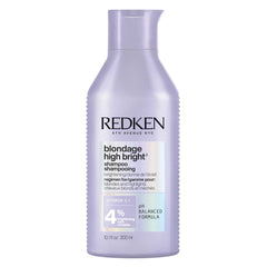 Redken Blondage High Bright Shampoo | Brightens and Lightens Color-Treated and Natural Blonde Hair Instantly |Infused with Vitamin C