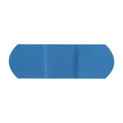 American White Cross 1114025 Blue Metal Detectable Adhesive Strips, Sterile, Plastic, 1" x 3", 150 per Case, 10 Tray per Case (Pack of 1500)