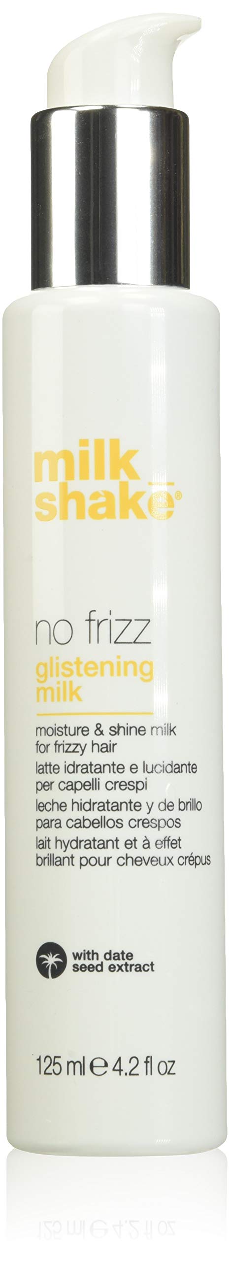 milk_shake Glistening Milk - All Natural Moisture and Shine Milk for Frizzy Hair Control | 4.2 Fl Oz (125 ml)