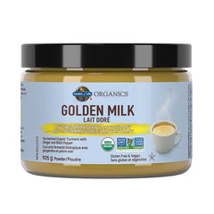 Garden of Life Organics Golden Milk Anti-Inflammatory & Antioxidant Powder - 44mg Turmeric Curcumin (95% Curcuminoids), Ashwagandha - Organic Non-GMO Vegan & Gluten Free Herbal Supplement, 30 Servings