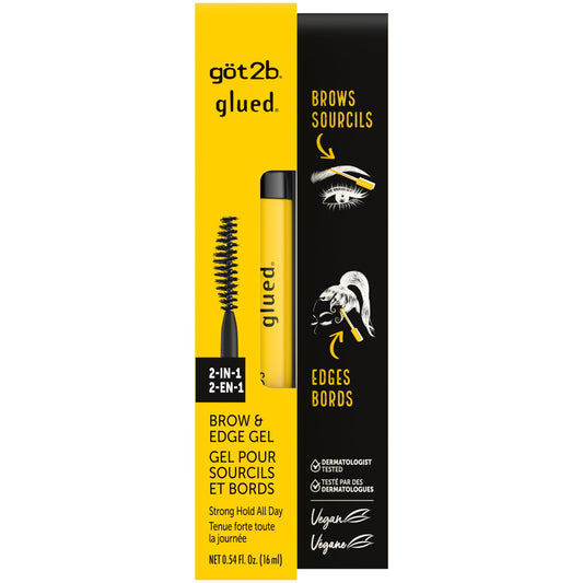 Got2b Glued 2in1 Brows & Edges Gel, 16ml (Pack of 1)