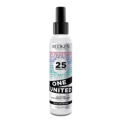 Redken One United All-In-One Leave In Conditioner, Multi-Benefit Treatment, Heat Protectant Spray for Hair, All Hair Types, Paraben Free , 150 milliliter