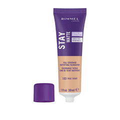Rimmel London Stay Matte Liquid Mousse Foundation - True Ivory - 30 ml