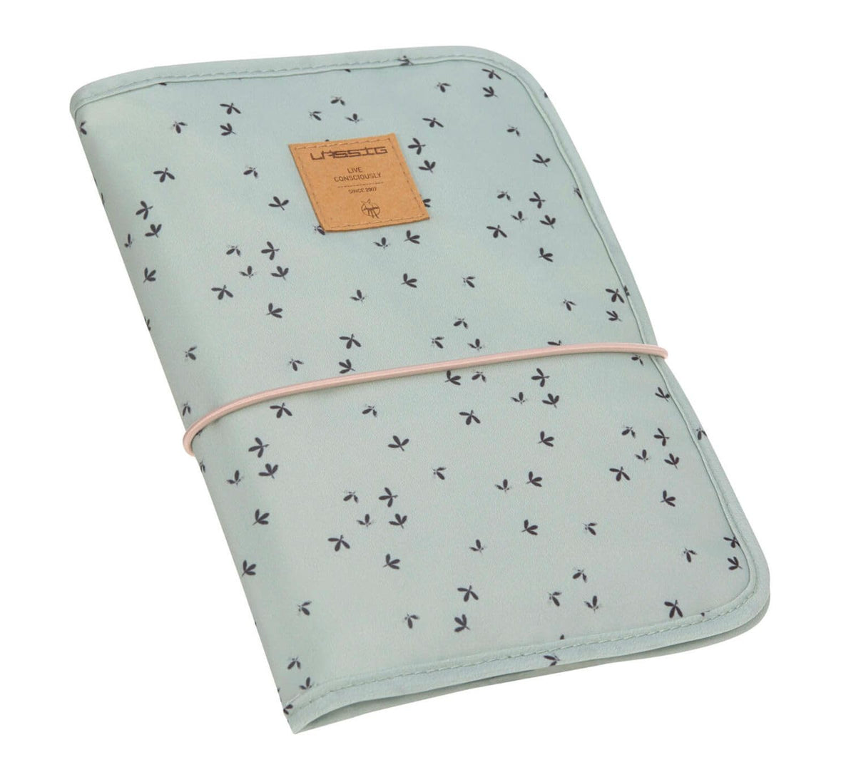 Lassig Lassig Changing Pouch Floral Mint