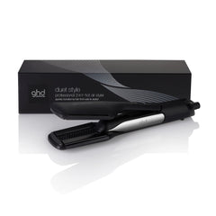ghd Duet Style | 2-in-1 Flat Iron Hair Straightener + Hair Dryer, Hot Air Styler to Transform Hair from Wet to Styled | Black