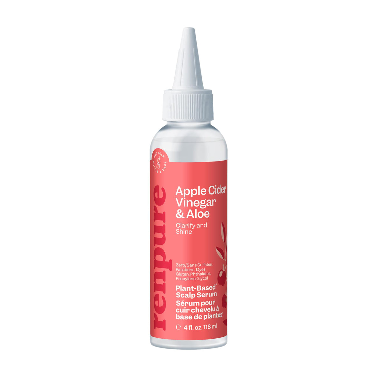 Renpure Apple Cider Vinegar Scalp Serum, 4 Ounce