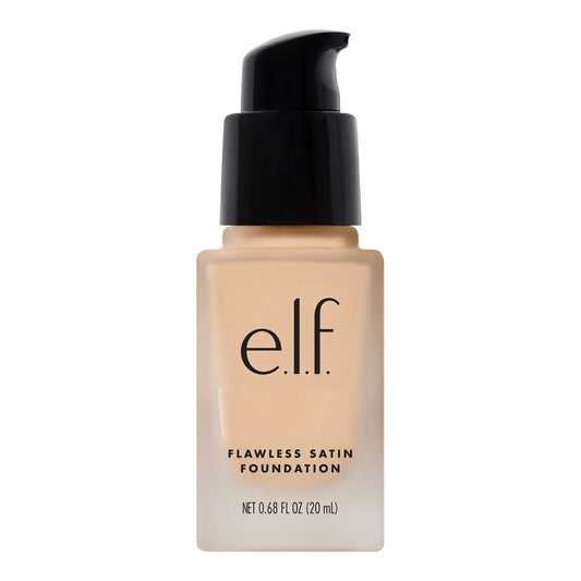 e.l.f. Flawless Finish Foundation, Lightweight & Medium Coverage, Semi-Matte Finish, Light Ivory, 0.68 Fl Oz (20 ml (Pack of 1))