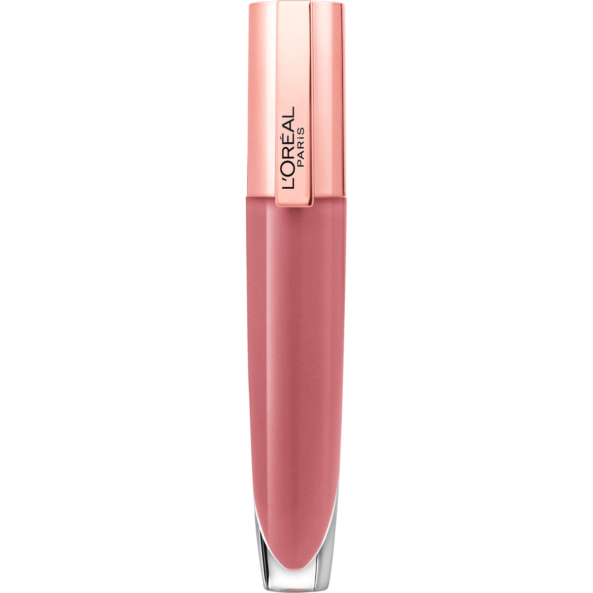 L’Oréal Paris Glow Paradise Balm-in-Gloss, Lip Balm, Non-Sticky Liquid Lip Balm with Pomegranate Extract & Hyaluronic Acid for Sensitive Lips, Dermatologist Tested, Feathery Fleur, 0.23 fl. oz.
