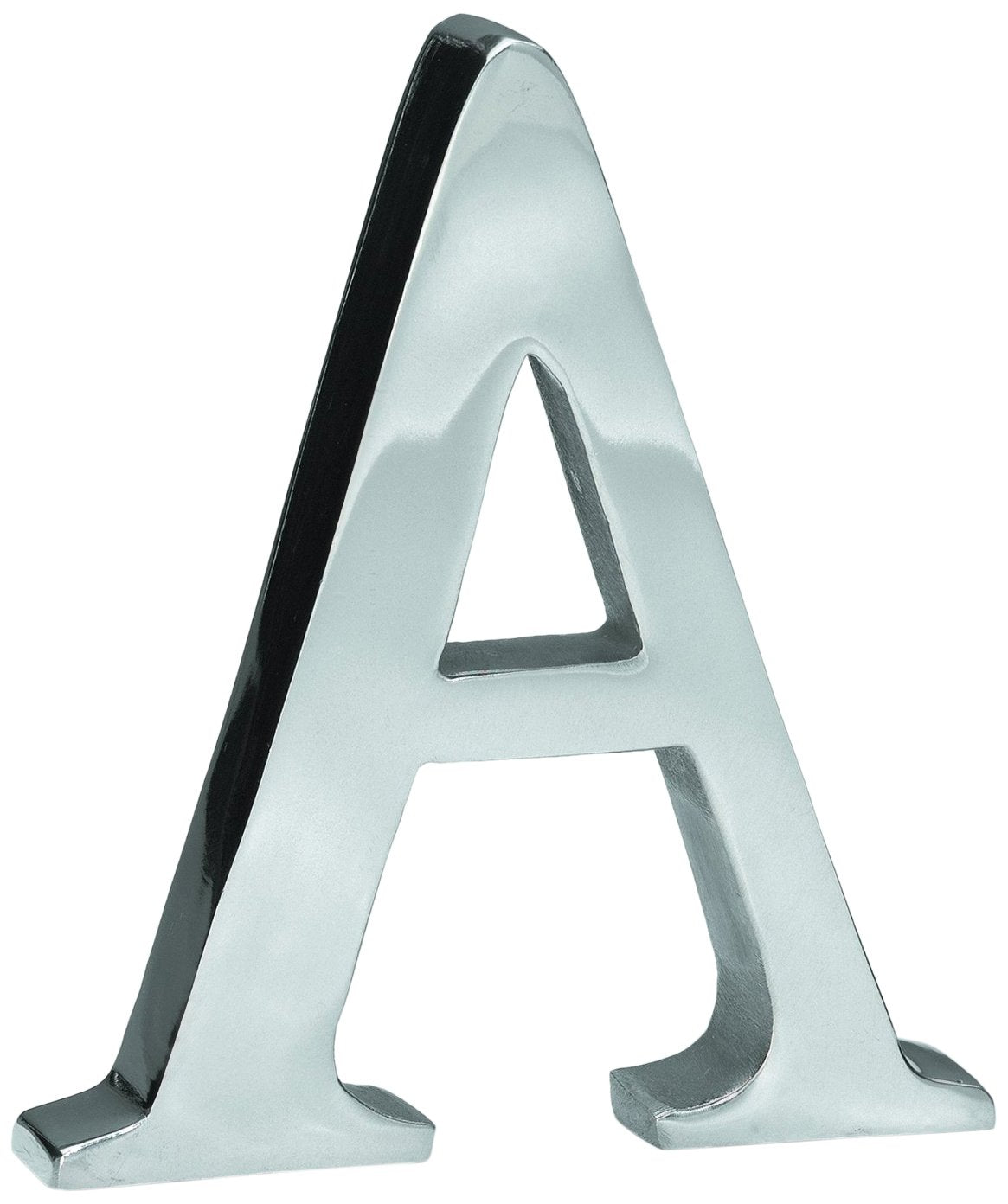 KINDWER Aluminum Letter, 6-Inch, Monogrammed Letter A