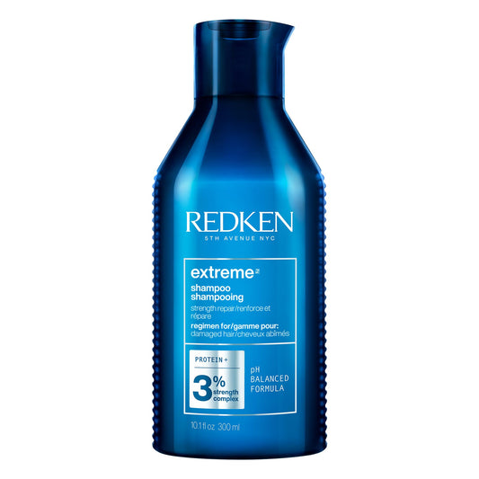 Redken Extreme Shampoo For Dry Damaged Hair, Infused With Proteins to Strengthen And Repair, Prevent Breakage, 300ml