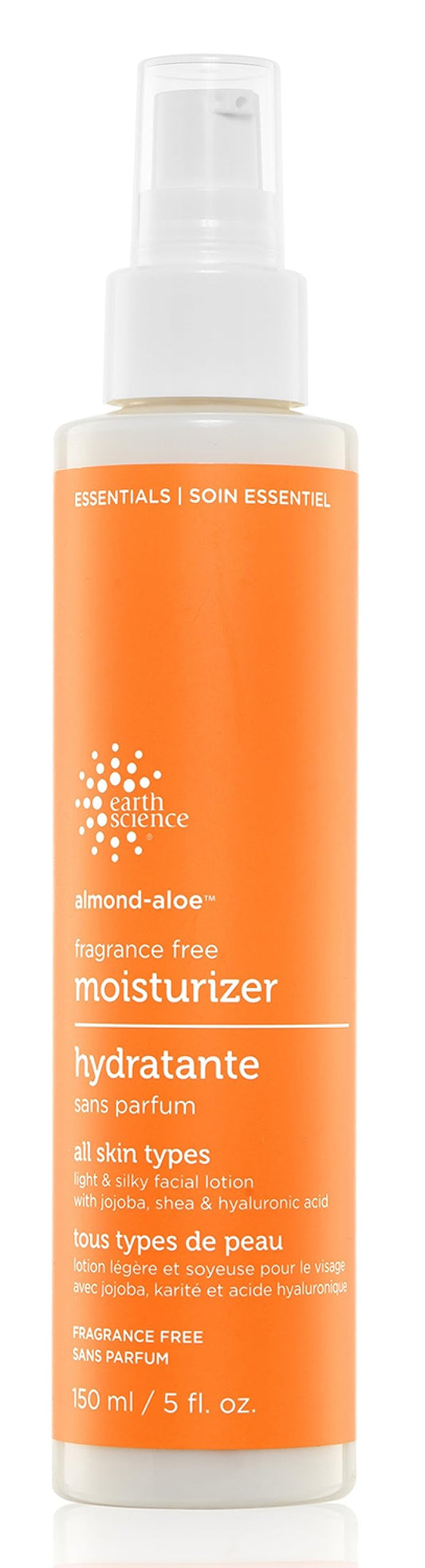 Earth Science - Almond Aloe Frag.Free Moisturizer, 150ml
