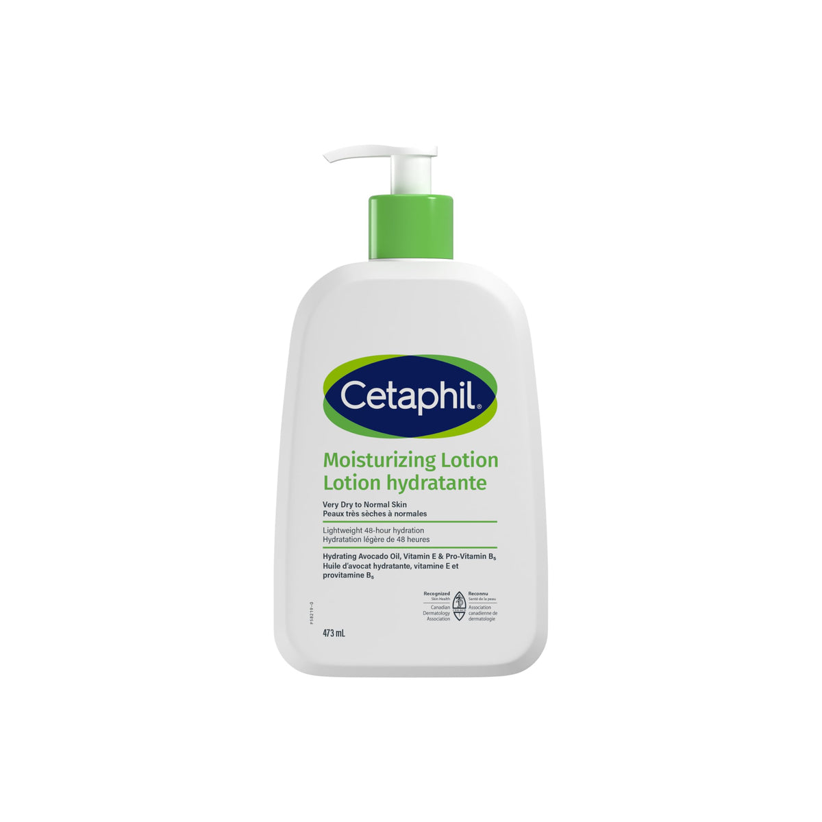 Cetaphil Moisturizing Lotion, Hydrating Body Lotion & Moisturizer for Sensitive & All Skin Types, Fragrance Free, Hypoallergenic, Non-Comedogenic, Dermatologist Recommended, 473 ml