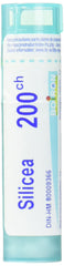 Boiron Silicea 200ch,Homeopathic medicine. Each tube contains 4 g (approximately 80 pellets)
