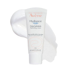 Eau Thermale Avene Hydrance Optimale Rich hydrating cream, Moisturizing, For Sensitive and Dehydrated Skin, Hydrating, Plumping and Radiance boosting, 40 ml